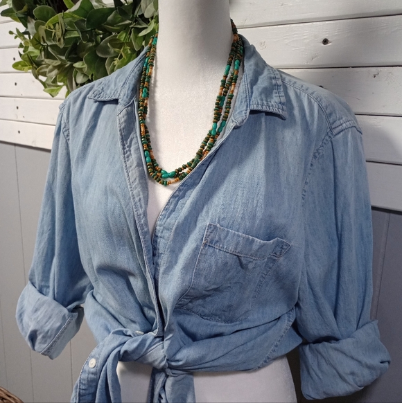 Handmade Jewelry - Handmade Wooden Bead Turquoise Southwestern Style Necklaces (3)